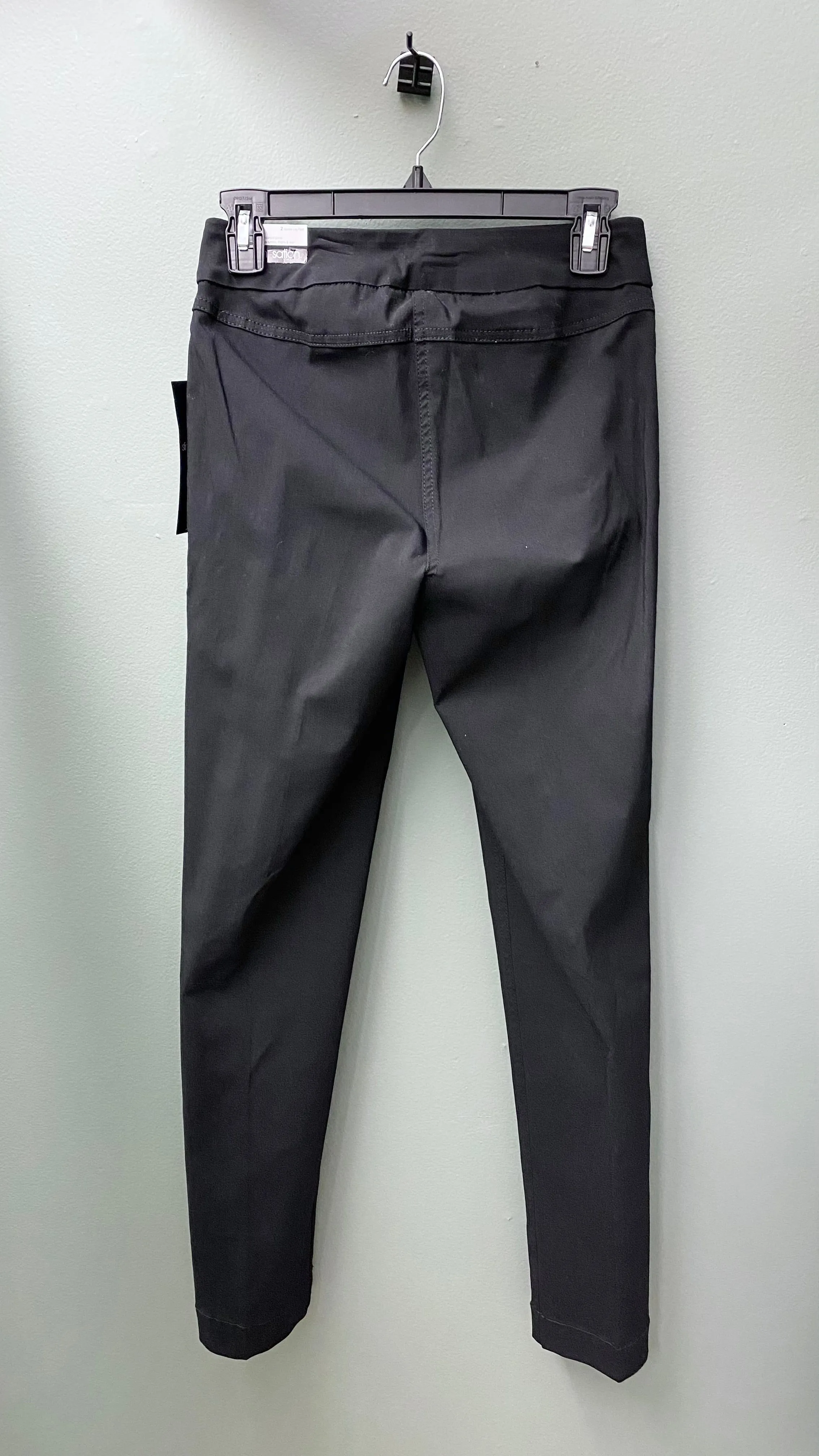 * Multiples Slim-Sation Pull On Black Pants