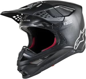 ALPINESTARS Supertech M10 Helmet - MIPS - Black Matte Carbon - 2XL 8300319-1300-2X