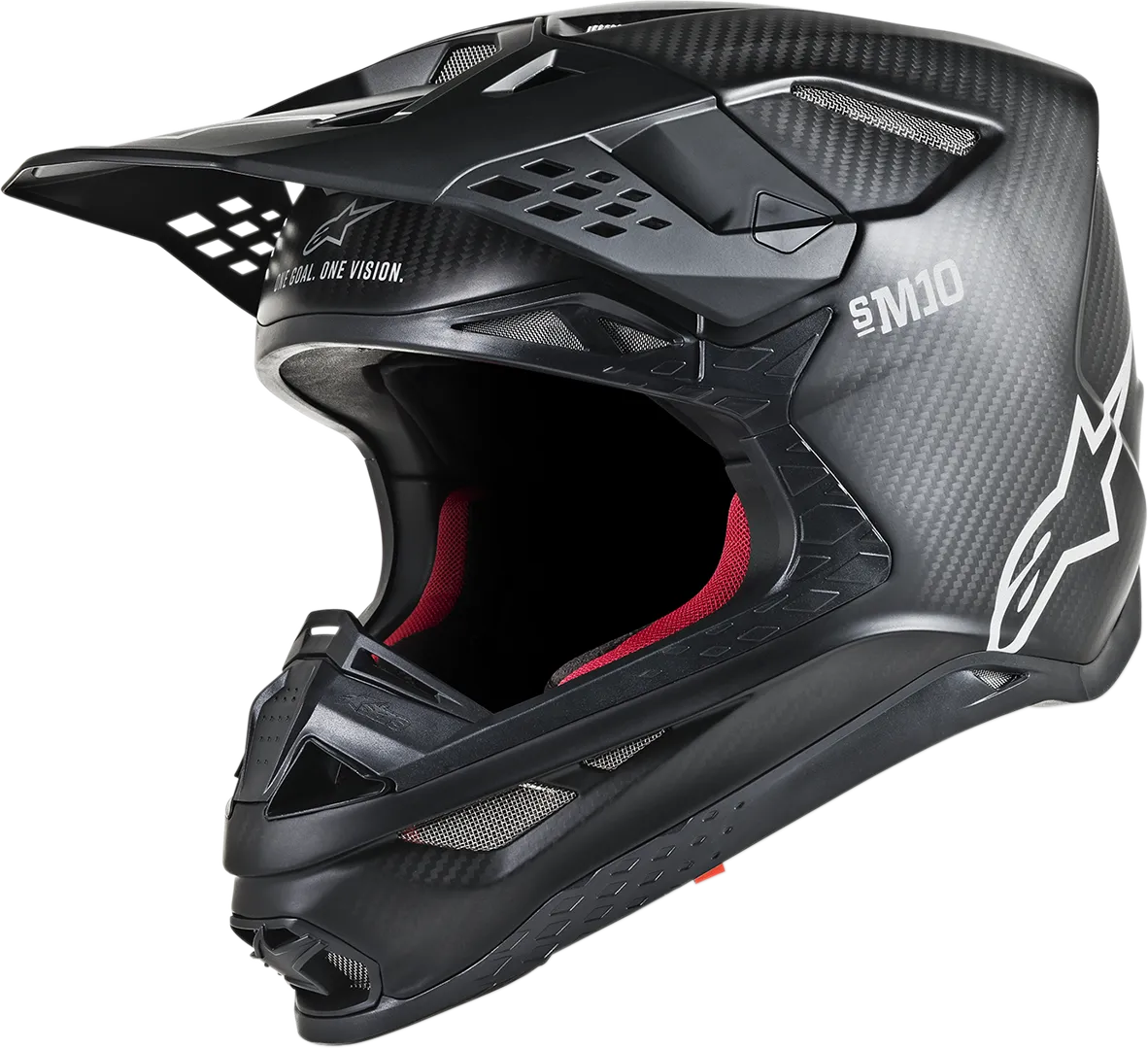 ALPINESTARS Supertech M10 Helmet - MIPS - Black Matte Carbon - 2XL 8300319-1300-2X