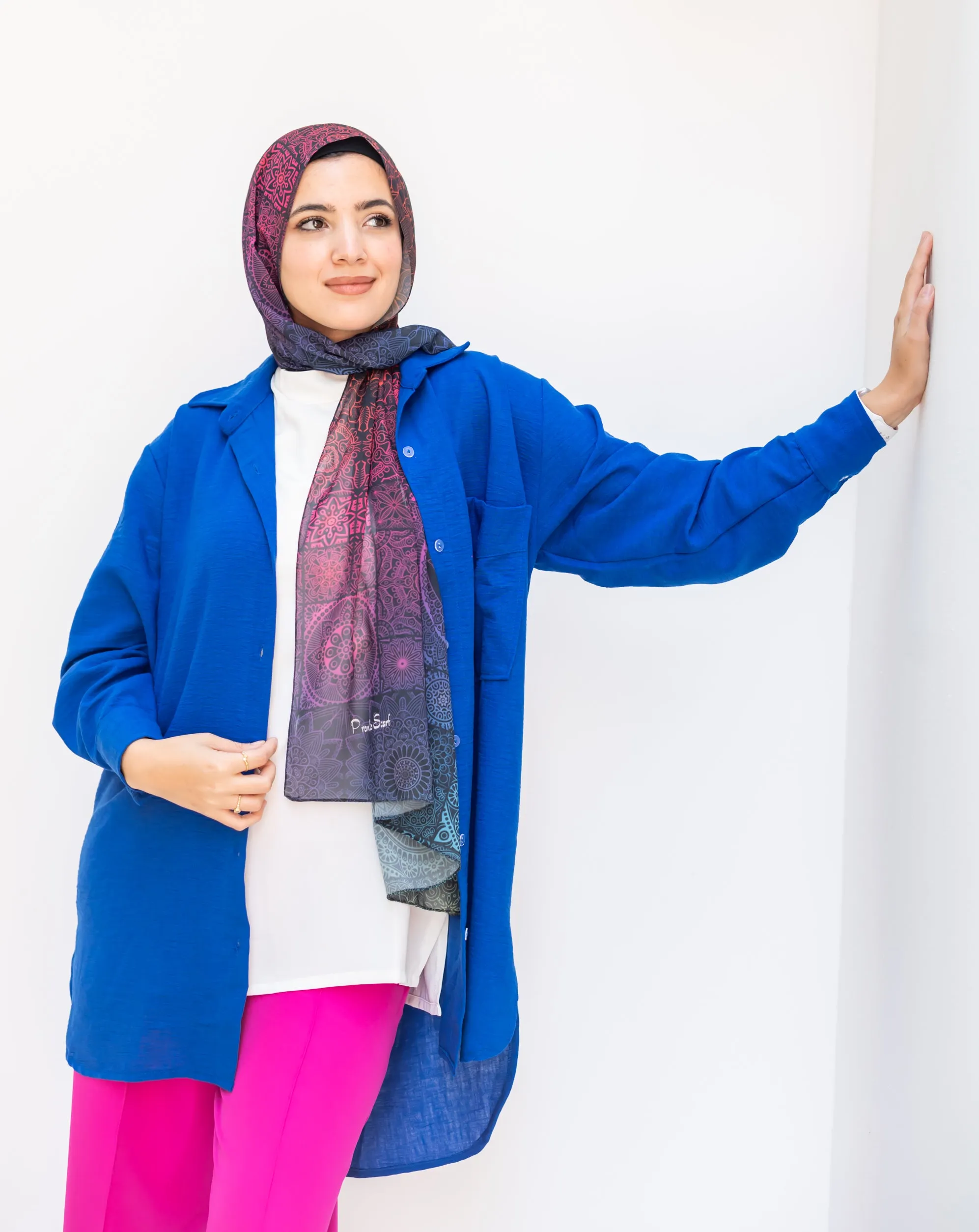 Blue Summer Linen Shirt