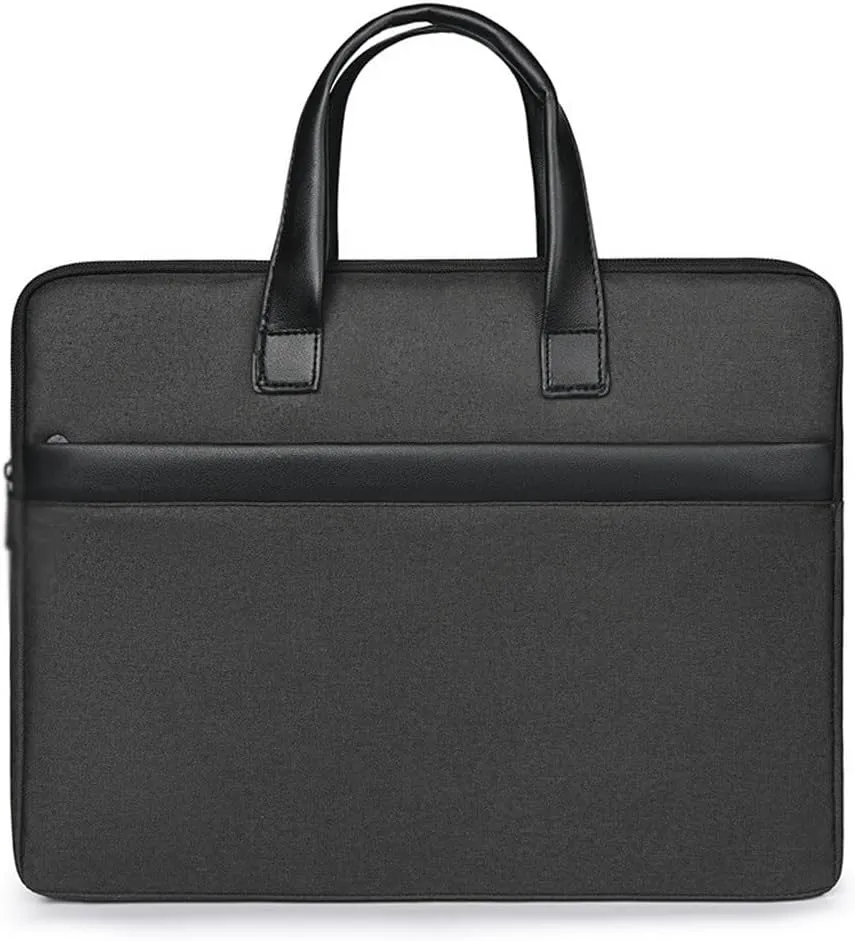 Briefcase for men, portable briefcase for computers, laptop file bags, business books