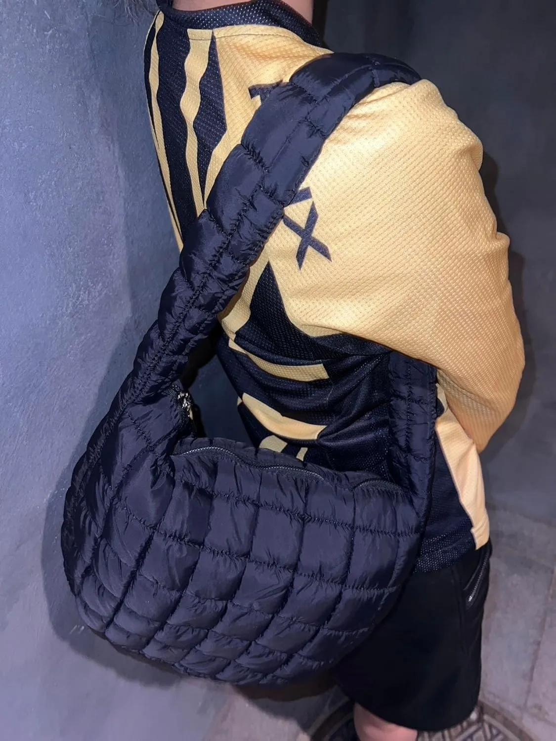 Bubble Quilted Hobo Women Handbag Cloud Tote Shoulder Bag Casual Crossbody Bag Gift for Women