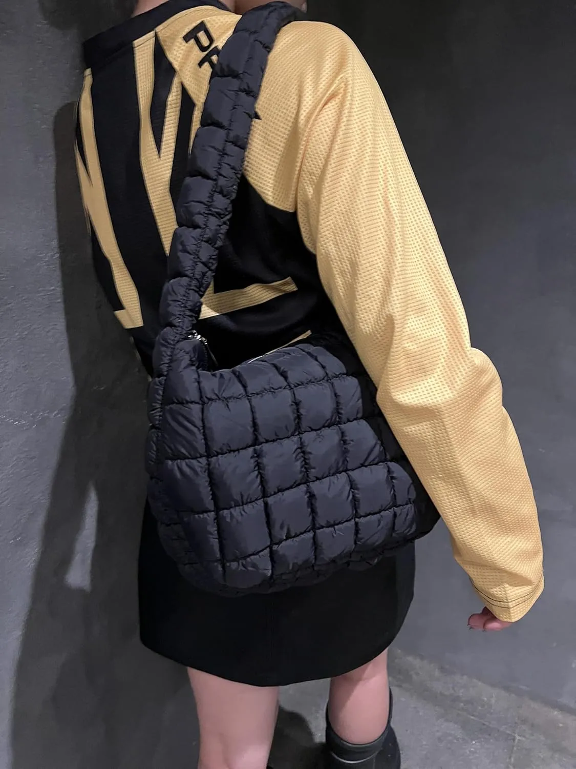 Bubble Quilted Hobo Women Handbag Cloud Tote Shoulder Bag Casual Crossbody Bag Gift for Women