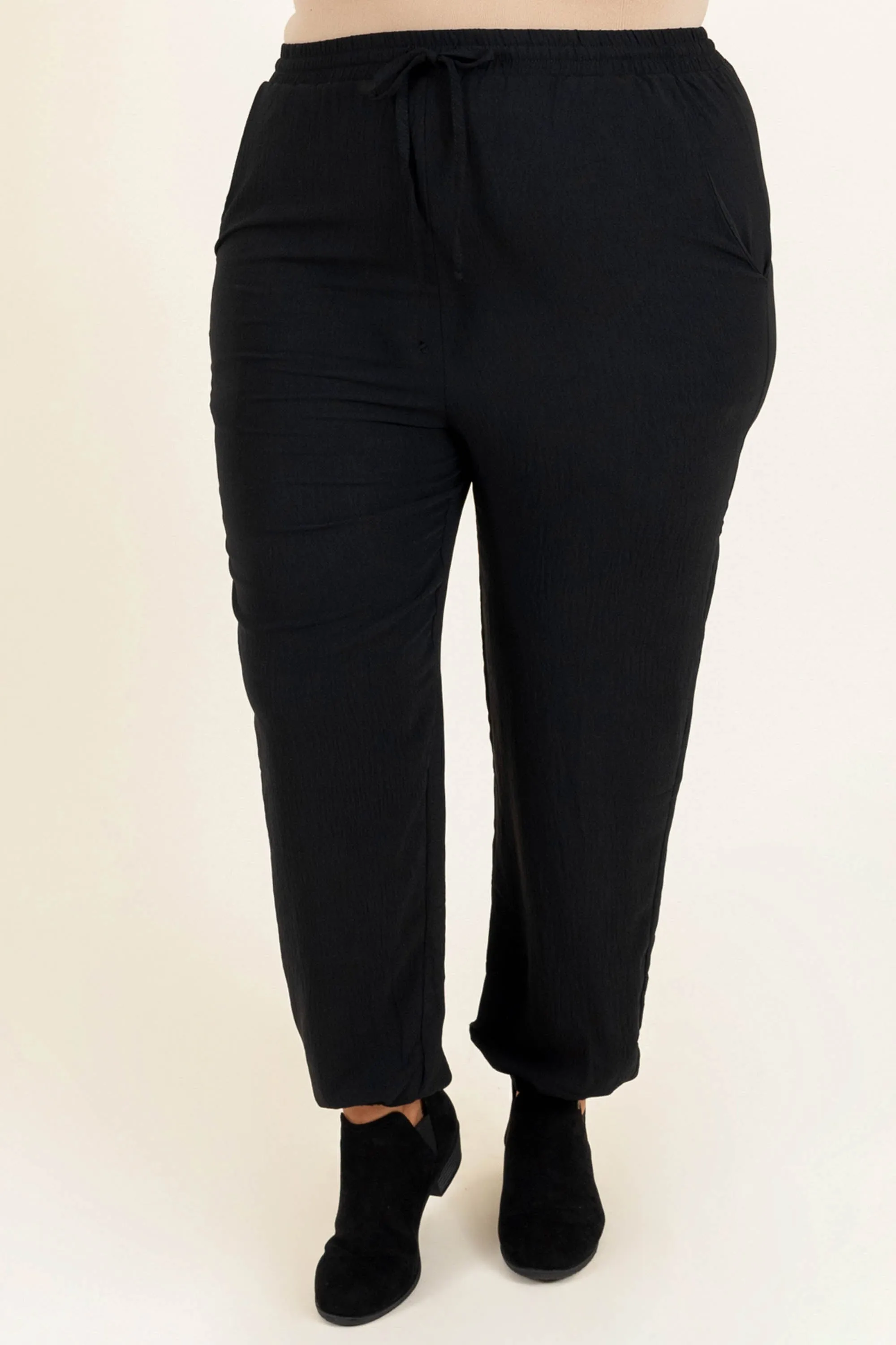 Business As Usual Pants, Black