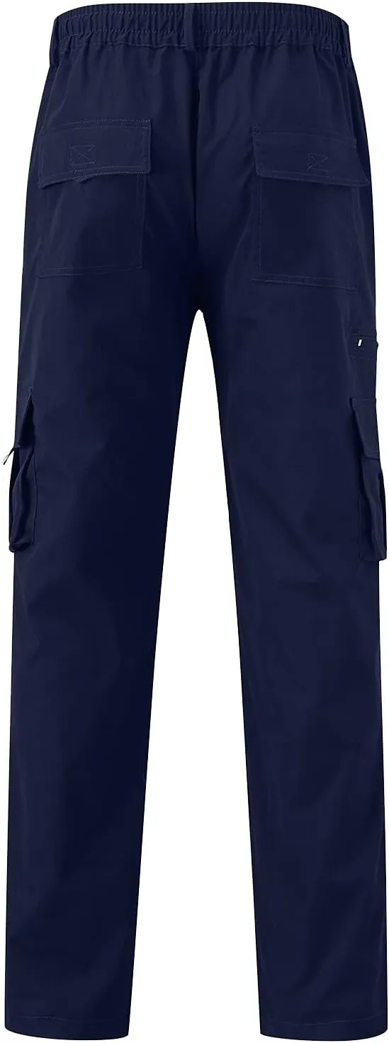 Cargo Pants for Men Jogger Club Running Athletic Sports Track Pants Hiking Sweat Pant Casual Straight Leg Work Trousers