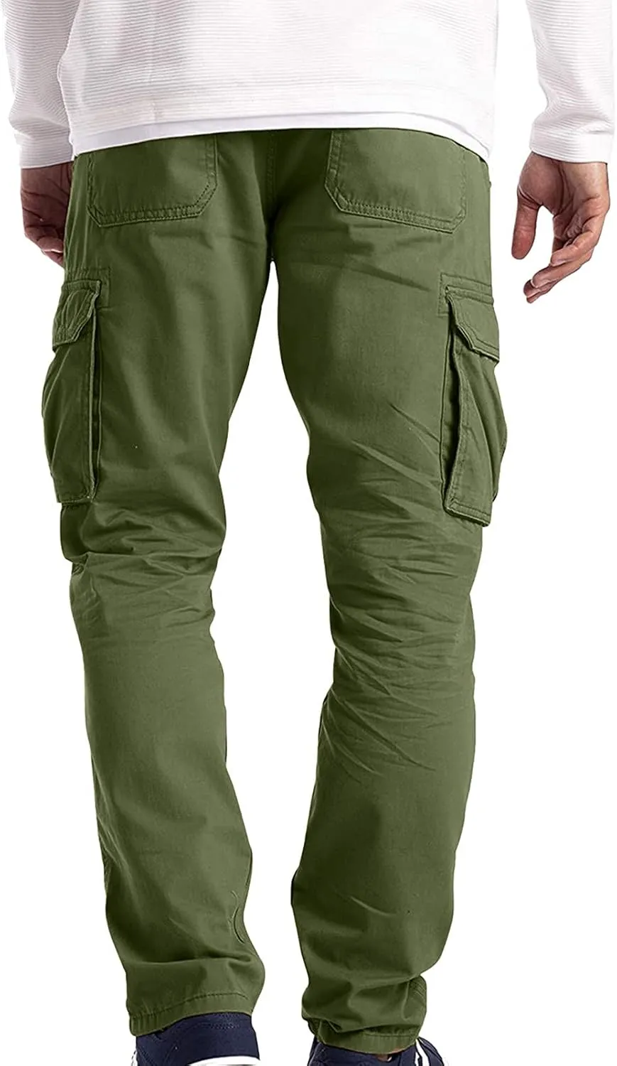 Cargo Sweatpants for Men Mens Lounge Pants Pants Tapered Athletic Sweatpants for Jogging Running Exercise Gym Workout