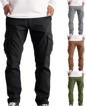 Cargo Sweatpants for Men Mens Lounge Pants Pants Tapered Athletic Sweatpants for Jogging Running Exercise Gym Workout