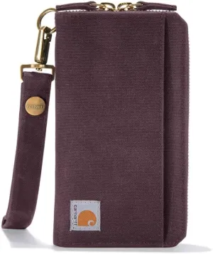 Carhartt Casual Canvas Lay Flat Clutch Wallets for Women