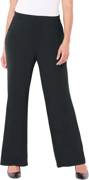 Catherines Women's Plus Size Anywear Wide Leg Pant