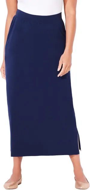 Catherines Women's Plus Size Suprema Maxi Skirt
