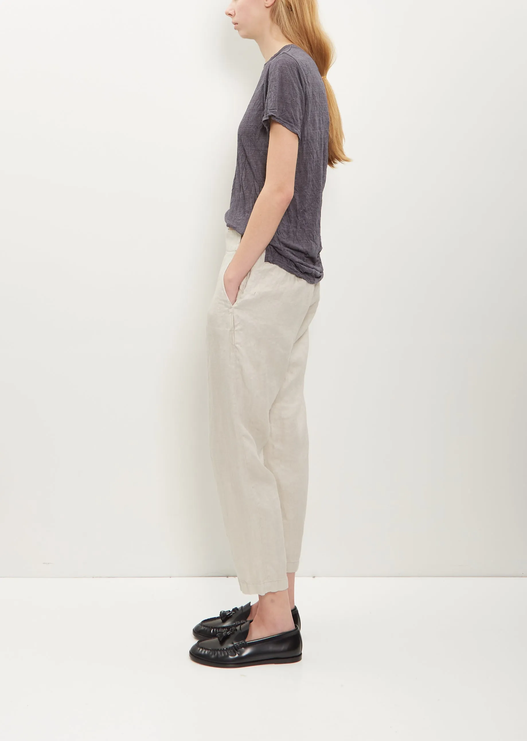 Classic Linen Slim Pants