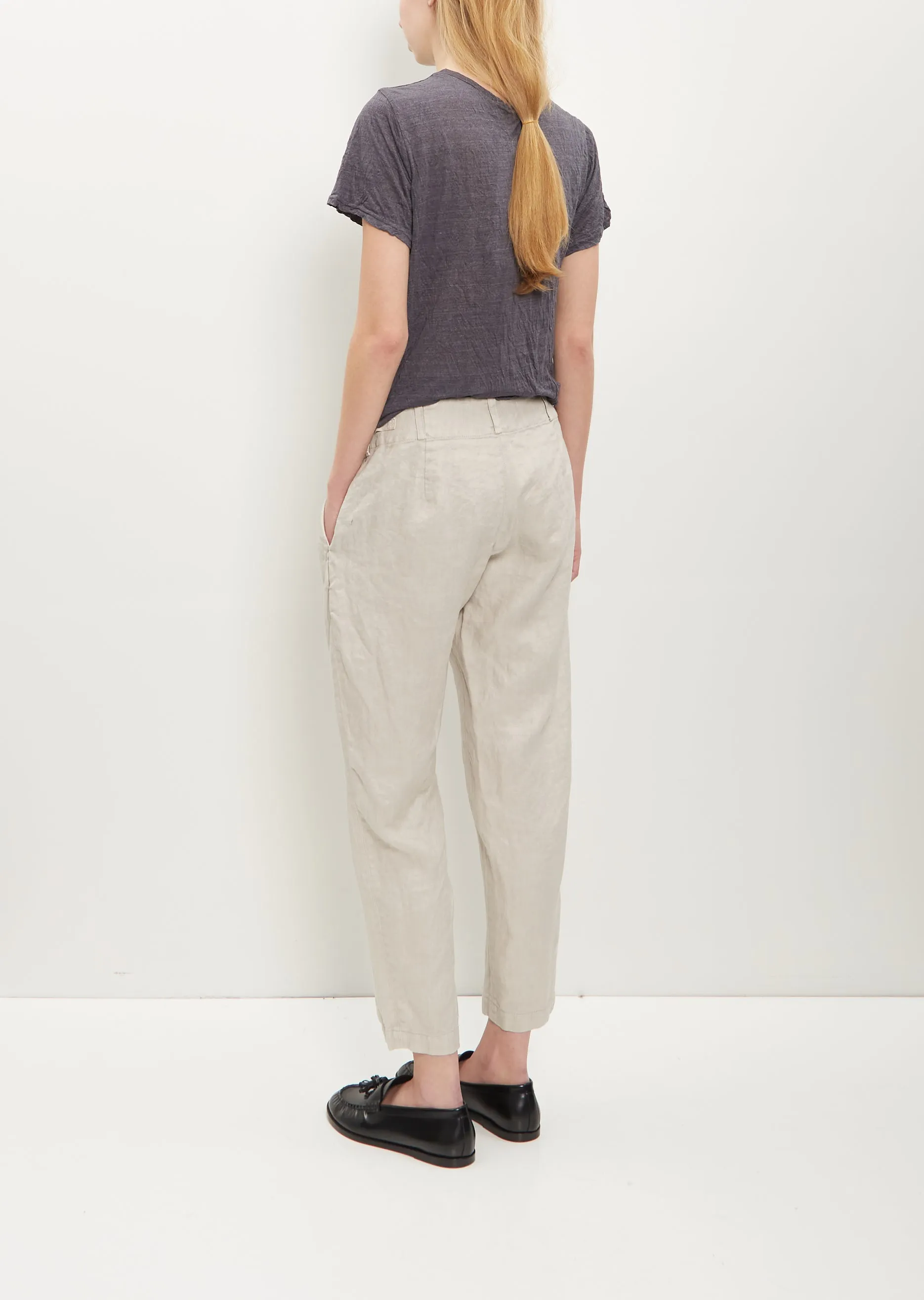 Classic Linen Slim Pants