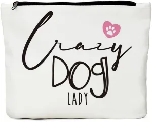 Dog Lover Gifts for Women Dog Lover Gifts for Girl Lady Female-Crazy Dog Lady - Gifts for Dog Lovers Dog D?or for Dog Mom Grandma-Makeup Bags, Pet Gifts for Dogs Owners Animal Gifts for Women