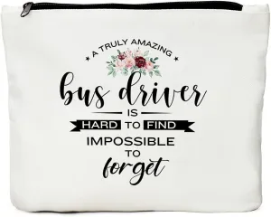 JIUWEIHU Bus Driver Gifts - Graduation Birthday Christmas Thanksgiving Thank You Bag - Amazing Bus Driver Gifts