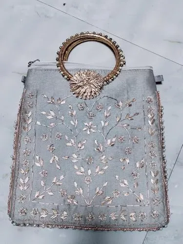 KUMKUM FASHIONS Indian Mirror Potli, Potli Handbag, Handmade Bag, Wedding Gifts, Clutch Purse, Wedding Wholesale Lot