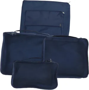 LIFKOME Unisex Design Clothes Storage Bag 6pcs Luggage Pocket Organizer Fabric Storage Bin Closet Organizer