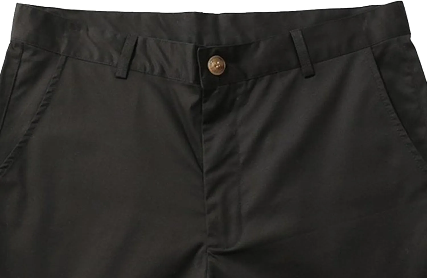 Men's Slim-Fit 5" Flat-Front Comfort Stretch Chino Lightweight Short with Pockets Summer Casual Shorts for Men