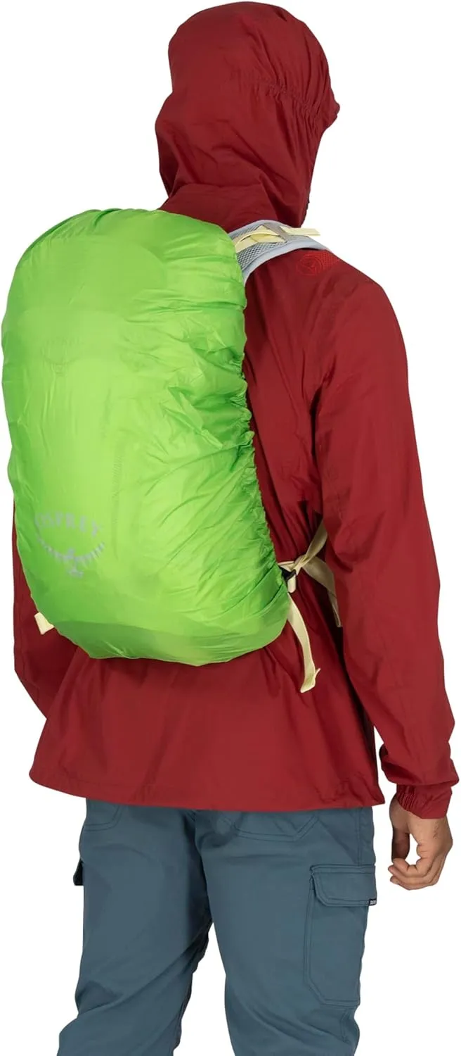 Osprey Hikelite 18L Unisex Hiking Backpack, Stardust Yellow/Gray Wolf