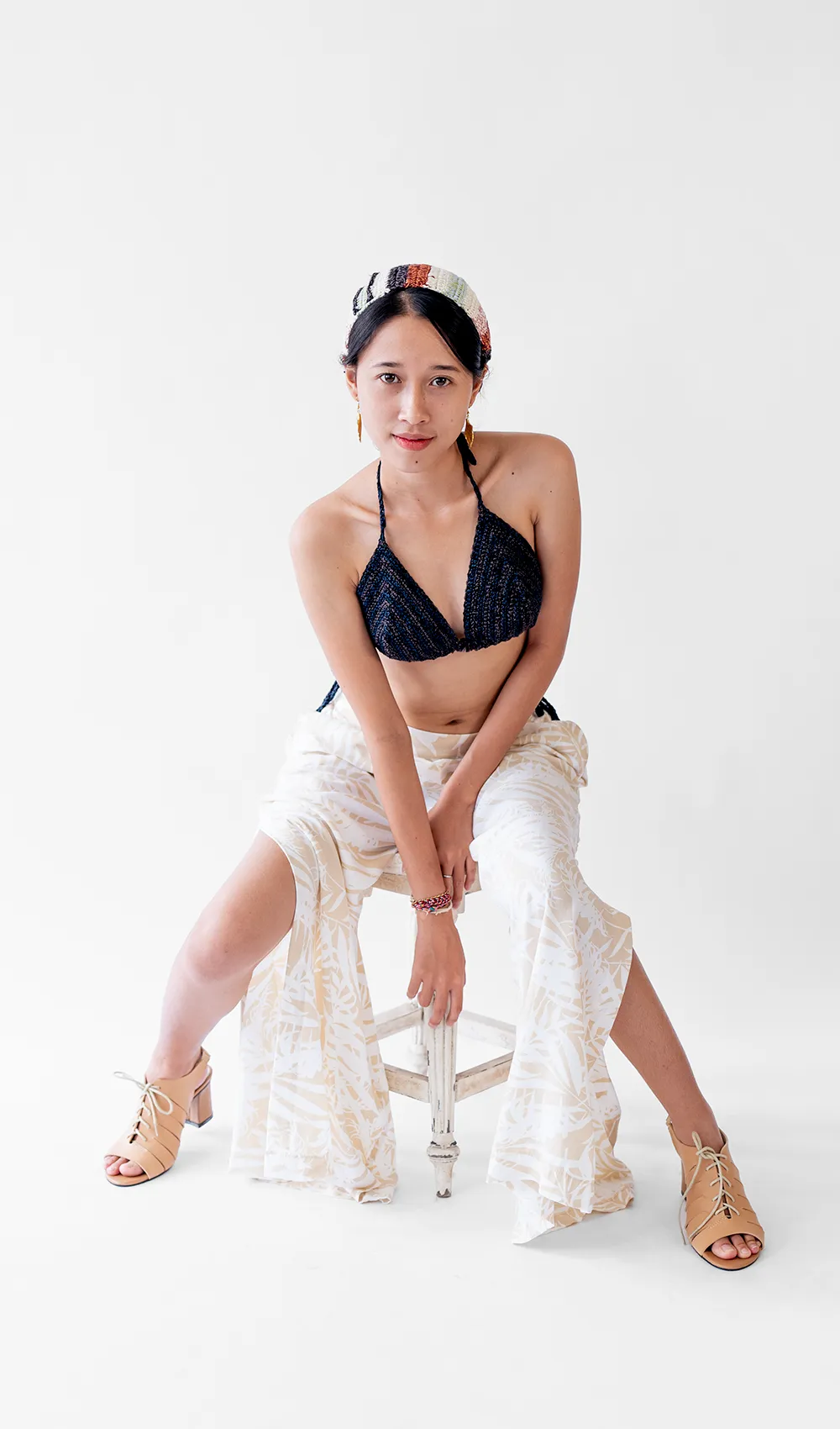Palm Natural Wide Leg Pants, 3 sizes