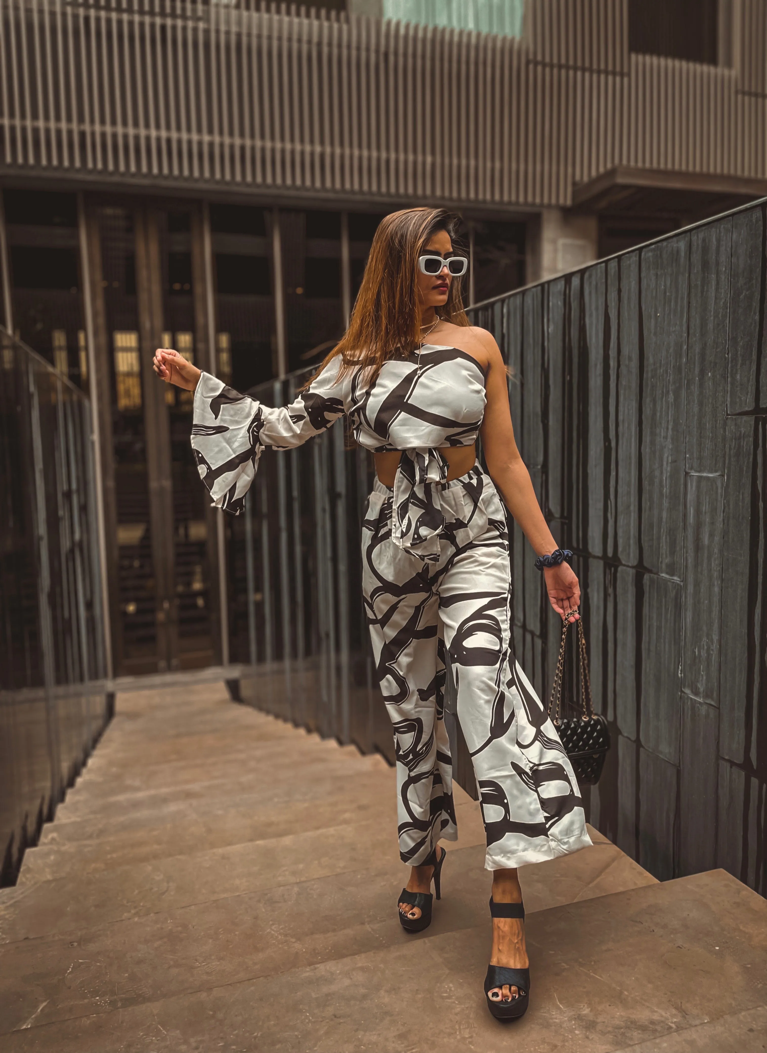 Paris Skew Collar Coord Set