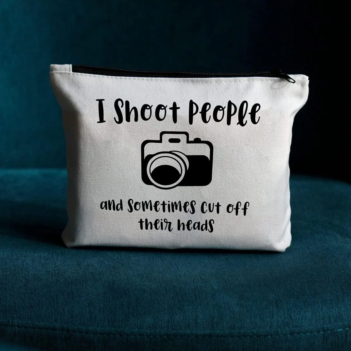 Photography Lovers Gifts, Photographer Gift, Funny Gifts for Photography lover Women, Editor Gifts for Her, Christmas Birthday Graduation Gifts Thank You Gift for Photographer Videographer Makeup Bag