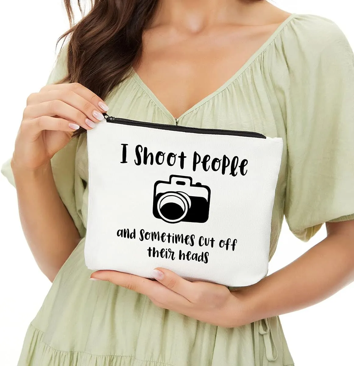 Photography Lovers Gifts, Photographer Gift, Funny Gifts for Photography lover Women, Editor Gifts for Her, Christmas Birthday Graduation Gifts Thank You Gift for Photographer Videographer Makeup Bag