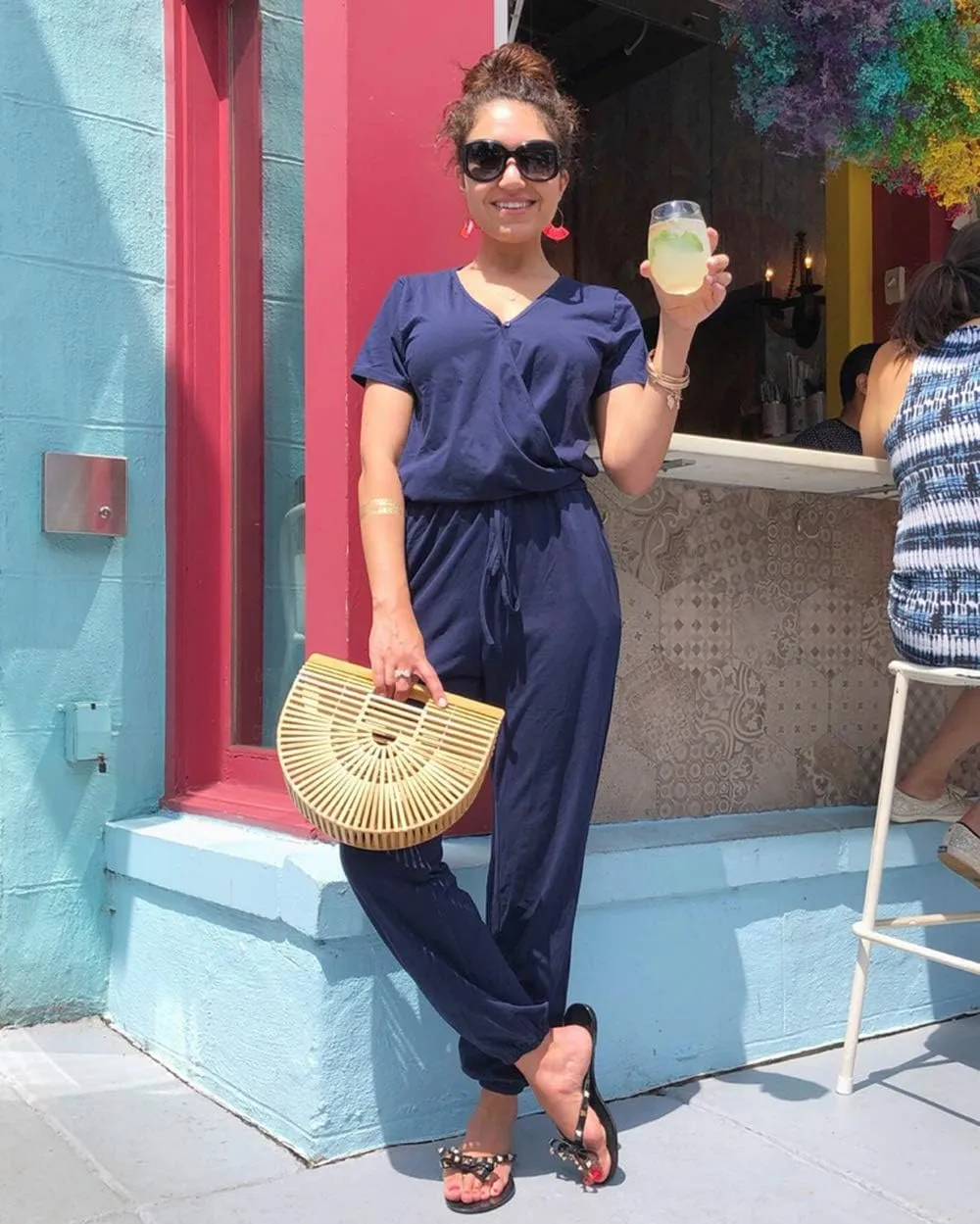 PRETTYGARDEN Jumpsuits for Women 2025 Spring Summer Casual Dressy Short Sleeve Romper Airport Vacation Travel Outfits