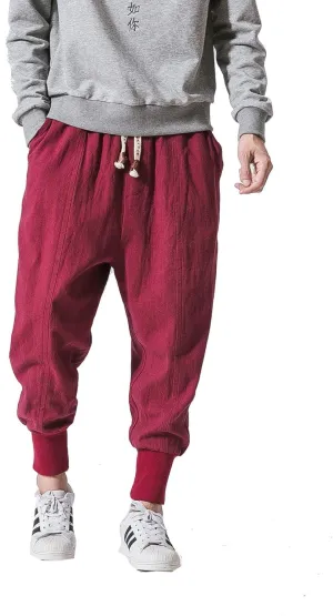 Seidarise Men's Joggers Sweatpants Harem Jogger Pant Long Sports Pants