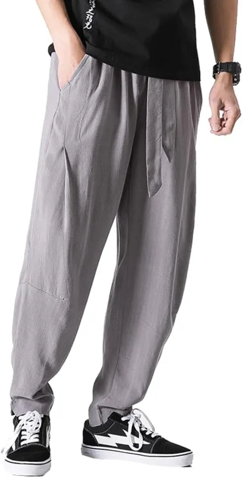 Seidarise Men's Joggers Sweatpants Harem Jogger Pant Long Sports Pants