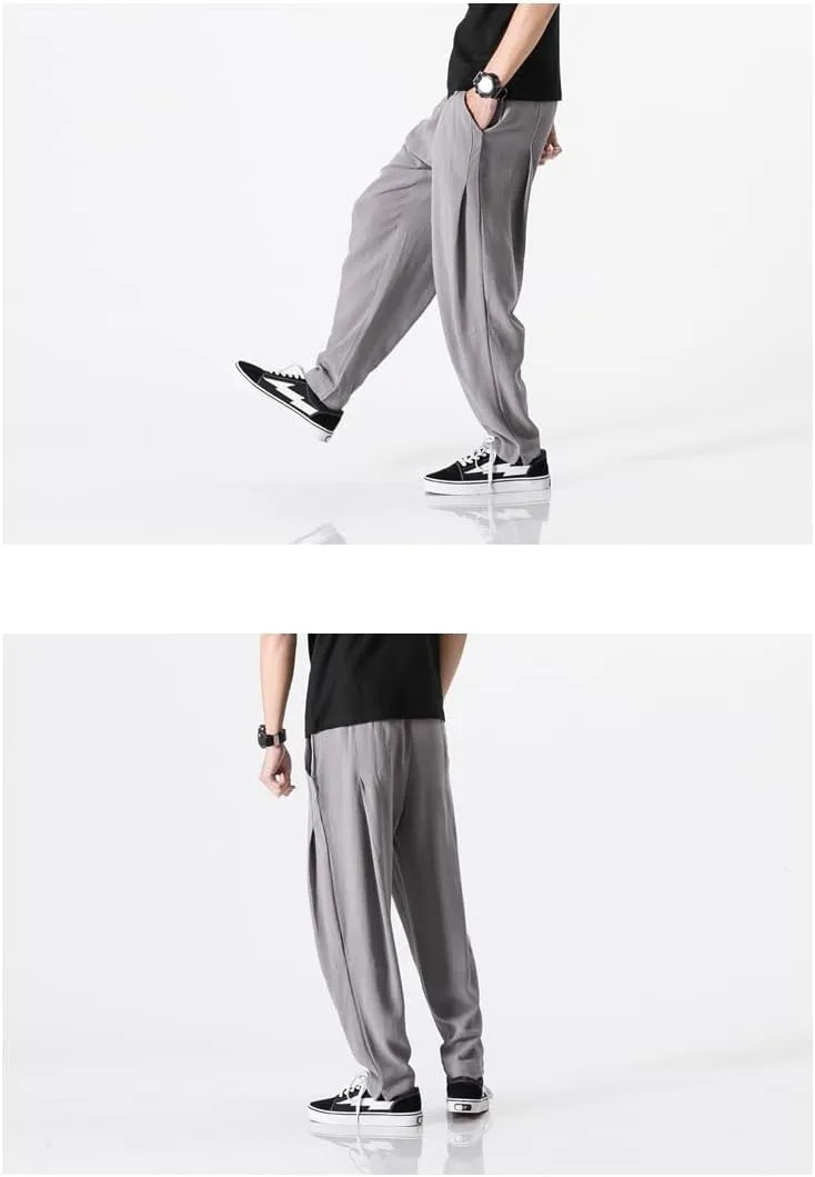 Seidarise Men's Joggers Sweatpants Harem Jogger Pant Long Sports Pants