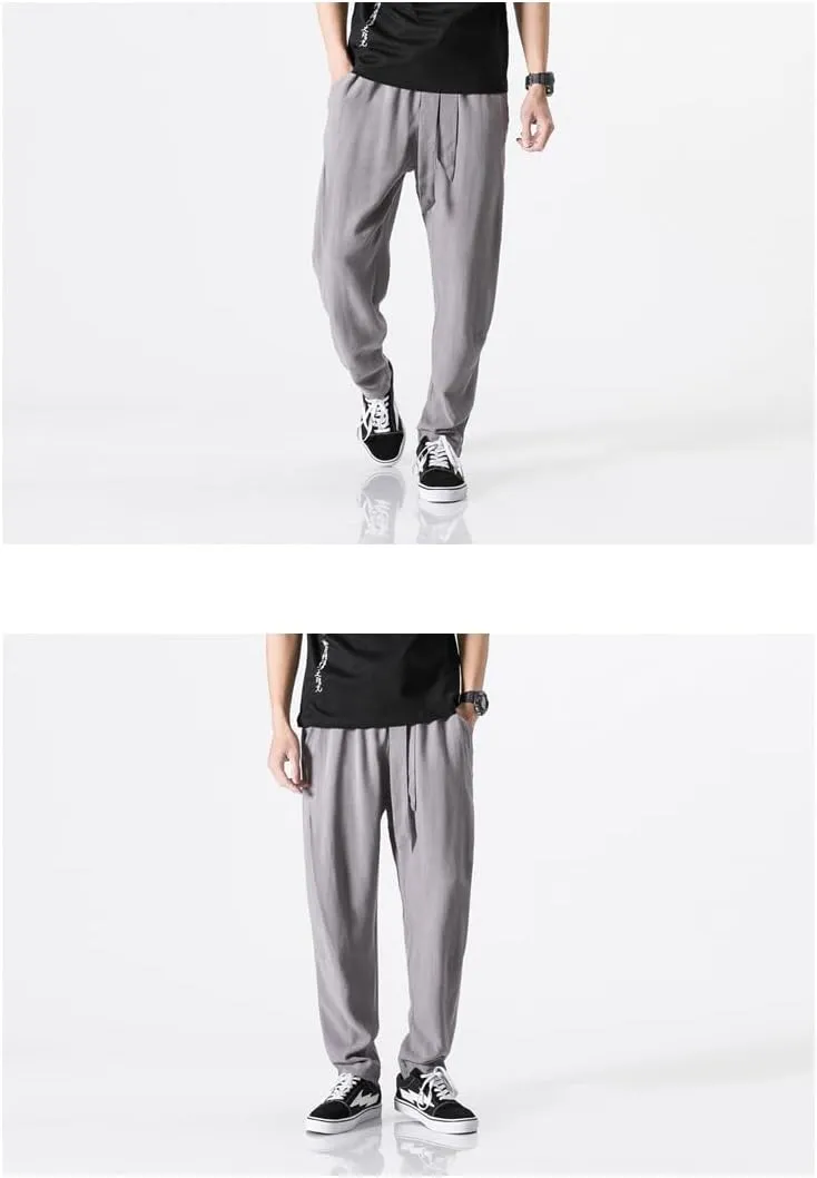 Seidarise Men's Joggers Sweatpants Harem Jogger Pant Long Sports Pants