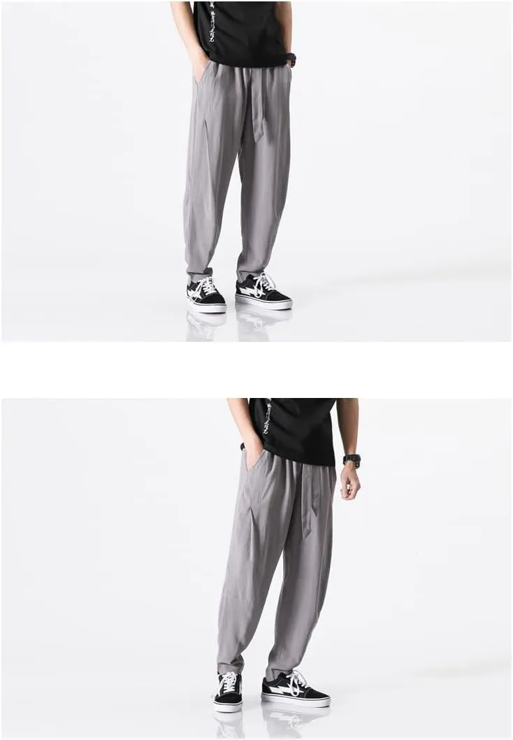 Seidarise Men's Joggers Sweatpants Harem Jogger Pant Long Sports Pants