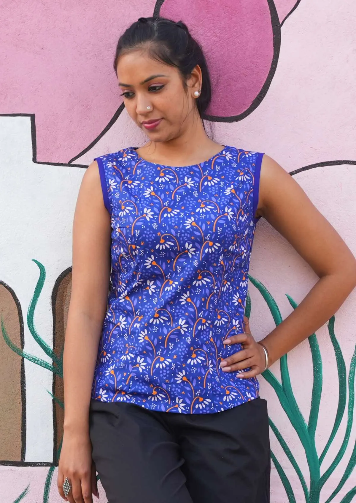 Shell Top Crazy Daisy