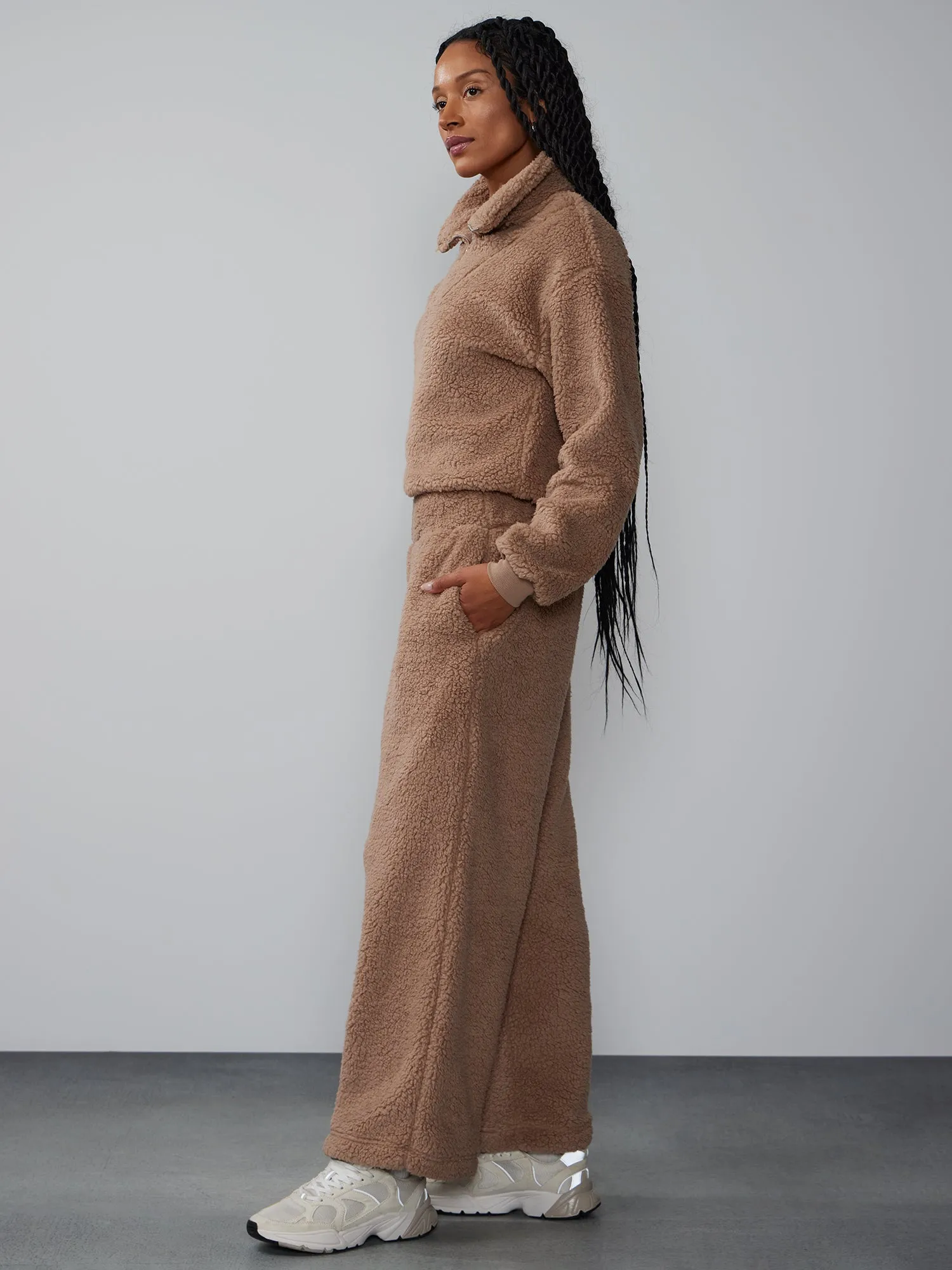 Sherpa Wide Leg Pant