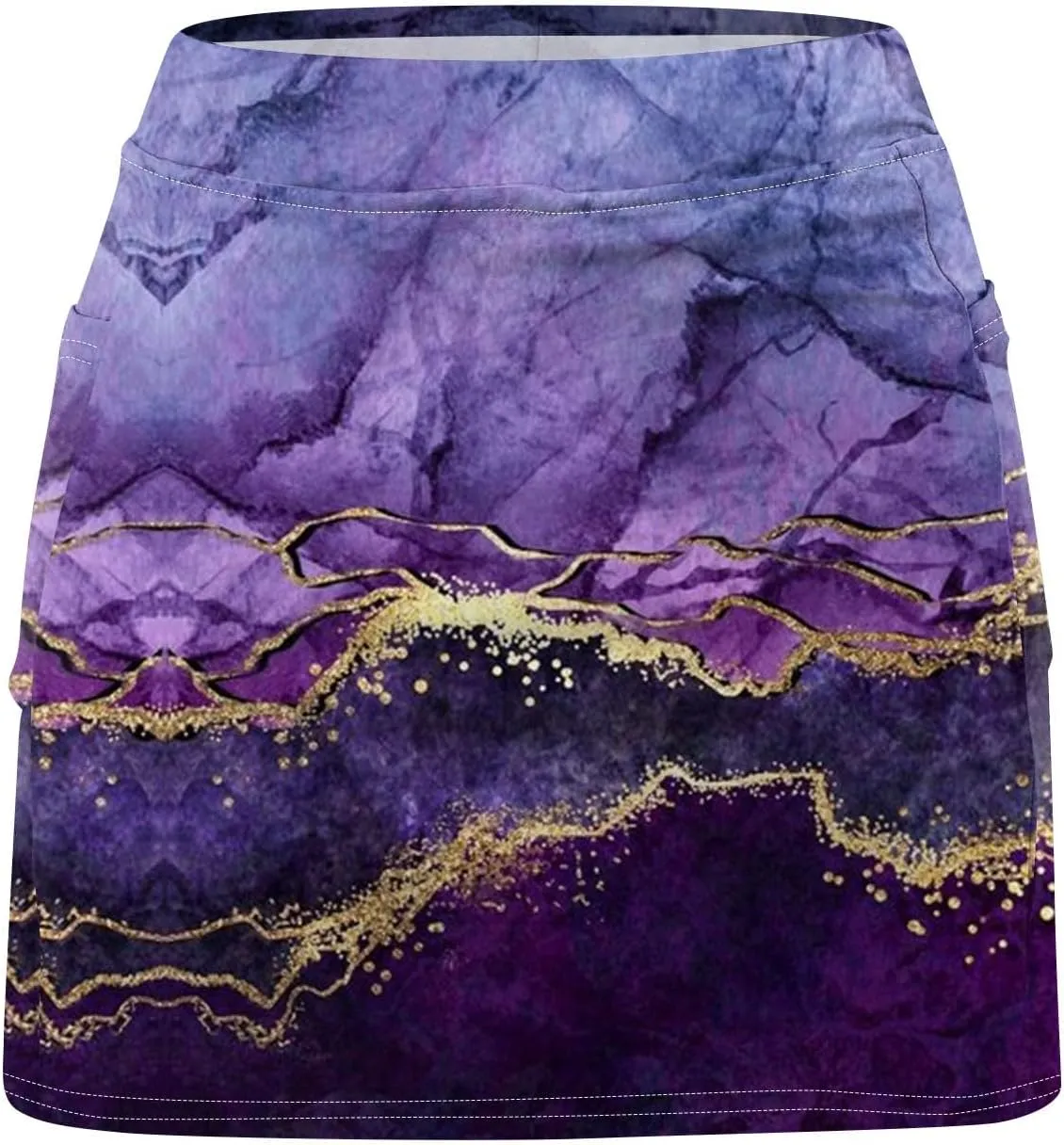 Skirts for Women Lightweight Joggers Athletic Workout Skorts Printed Sports Pants Tummy Control Athletic Shorts