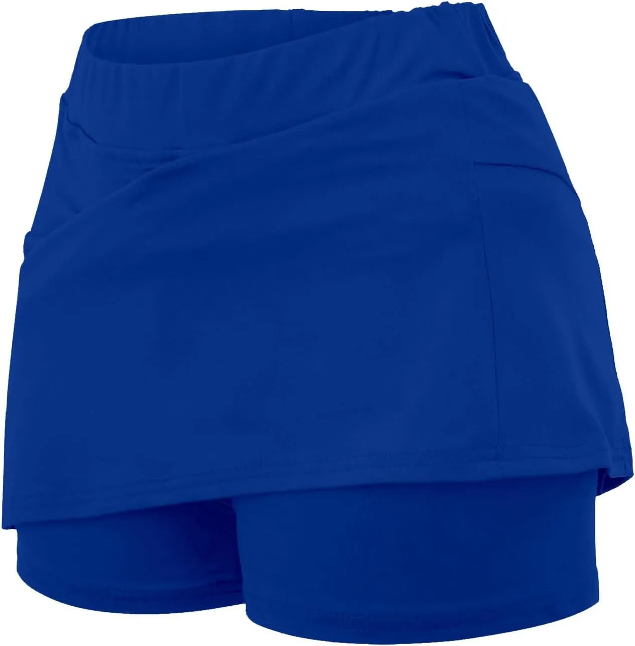 Skirts for Women Trendy Summer Long Athletic Dress for Women with Shorts Knee Length Running Shorts for Men 9 inch
