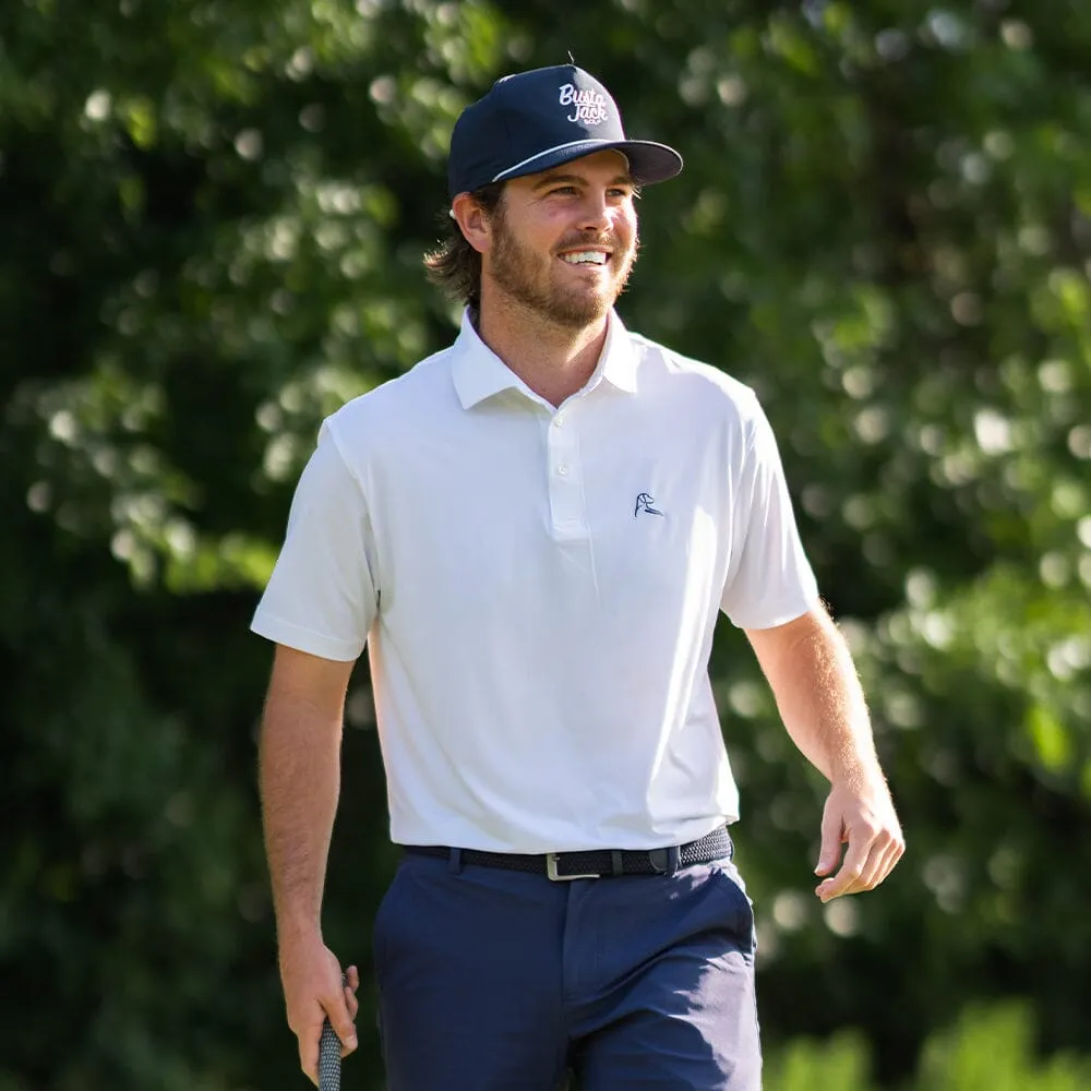 Solid | Performance Polo | Solid - White