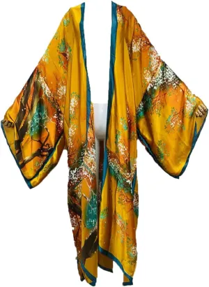 Summer Women Bikini Sweet Cardigan Stitch Cocktail sexcy African Holiday Maxi Batwing Sleeve Silk Feeling Robe Kaftan