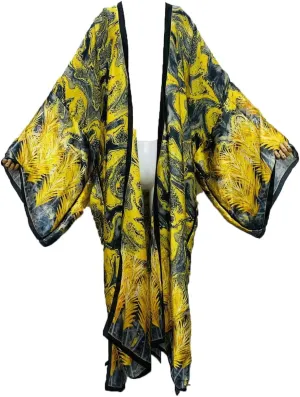 Summer Women Bikini Sweet Cardigan Stitch Cocktail sexcy African Holiday Maxi Batwing Sleeve Silk Feeling Robe Kaftan