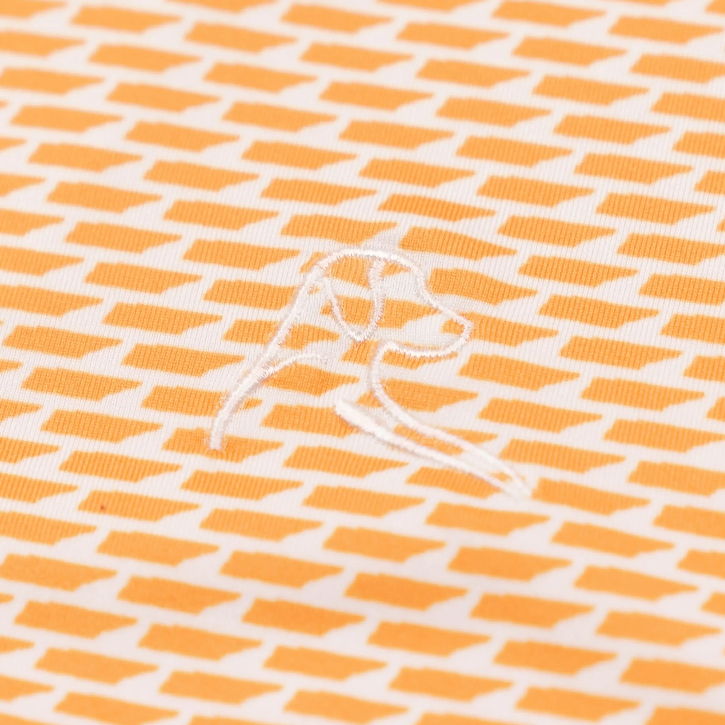 The Tenn | Performance Polo | The Tenn - Papaya Orange/White