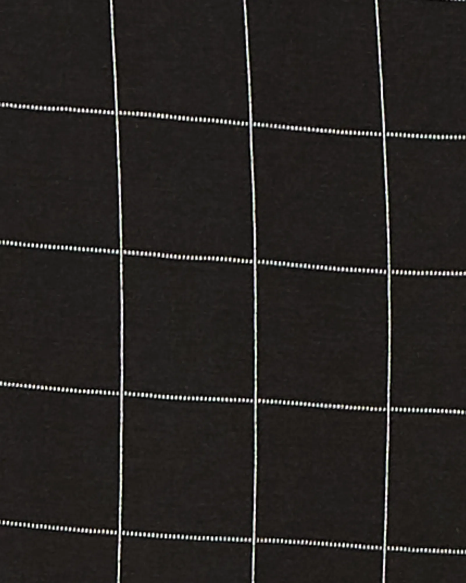 Turin Patterned Ankle Pant | Black / White