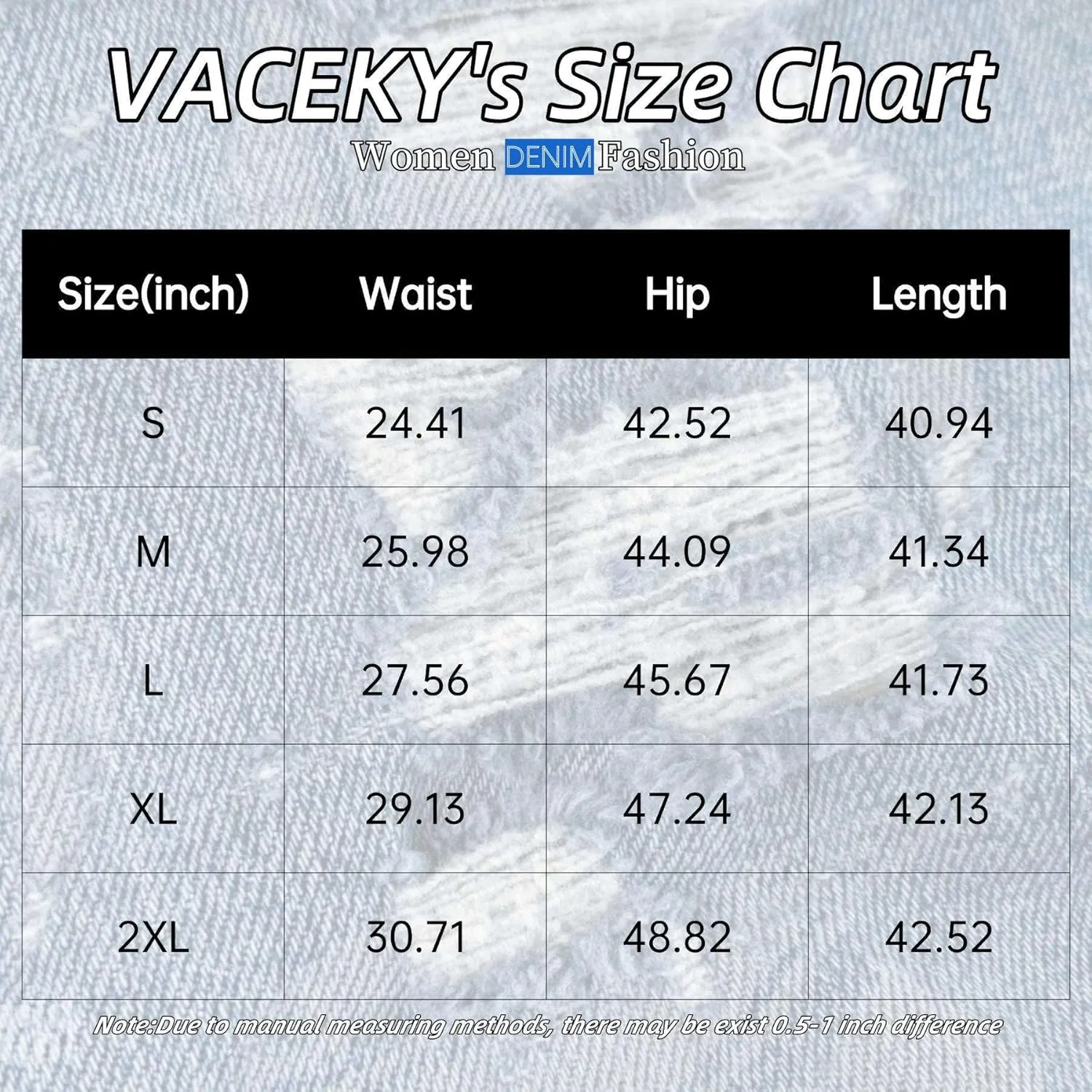 Vaceky Denim Baggy Jeans Women Straight Leg Y2K Distressed Cargo Joggers with Pockets