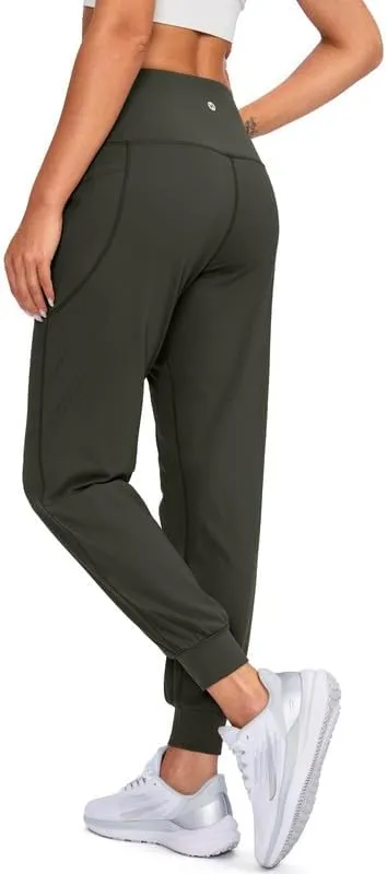 Viodia Women's Joggers with Pockets High Waisted Athletic Workout Yoga Jogger Pants for Women Tapered Sweatpants