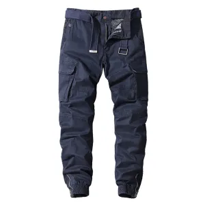 West Louis Fashion Pants Multi-Pocket Casual Joggers