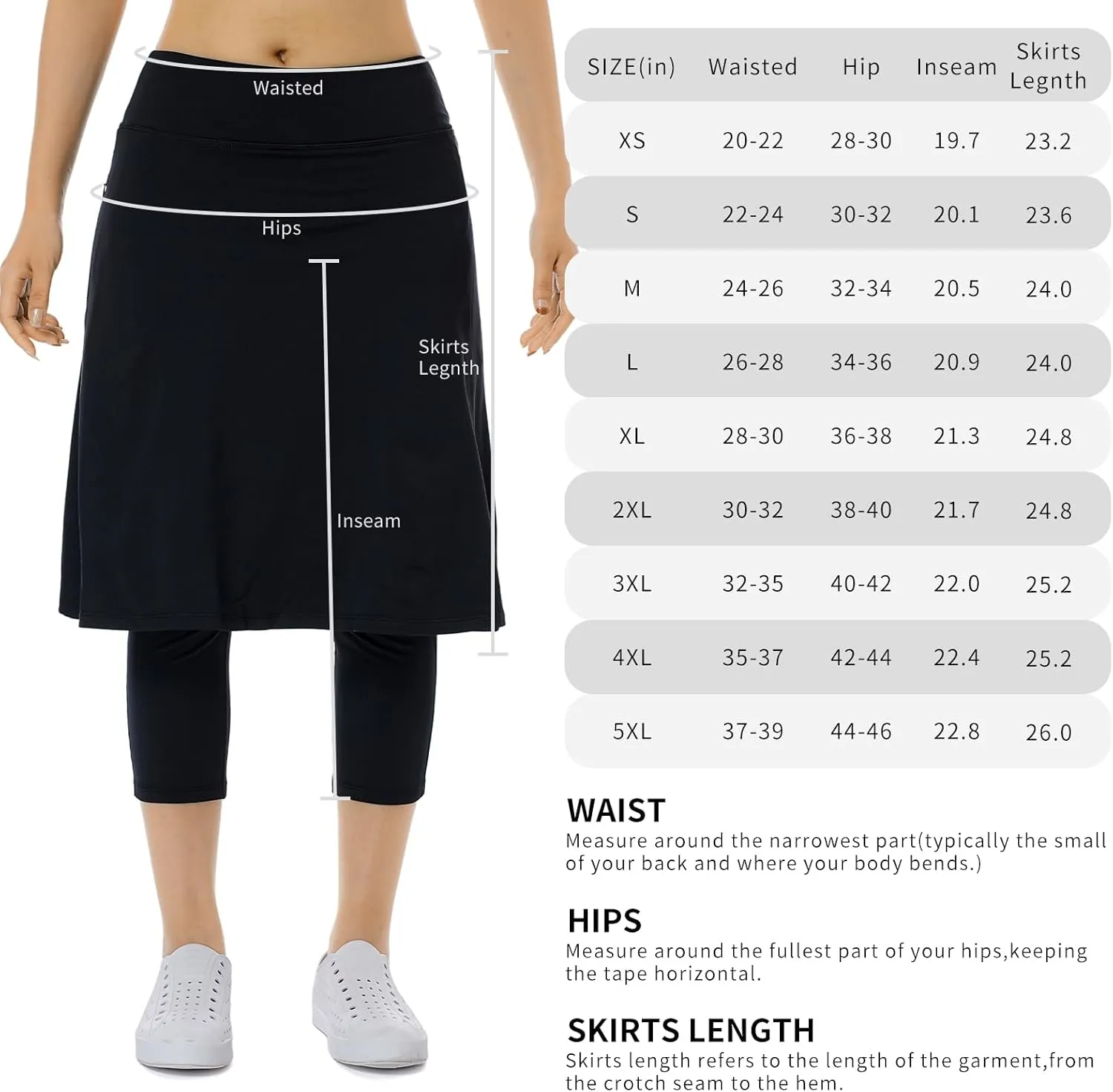 Women Athletic Knee Length Skirts with Leggings,Skorts Leggings&Skirted Capris Skorts for Women Yoga Pockets