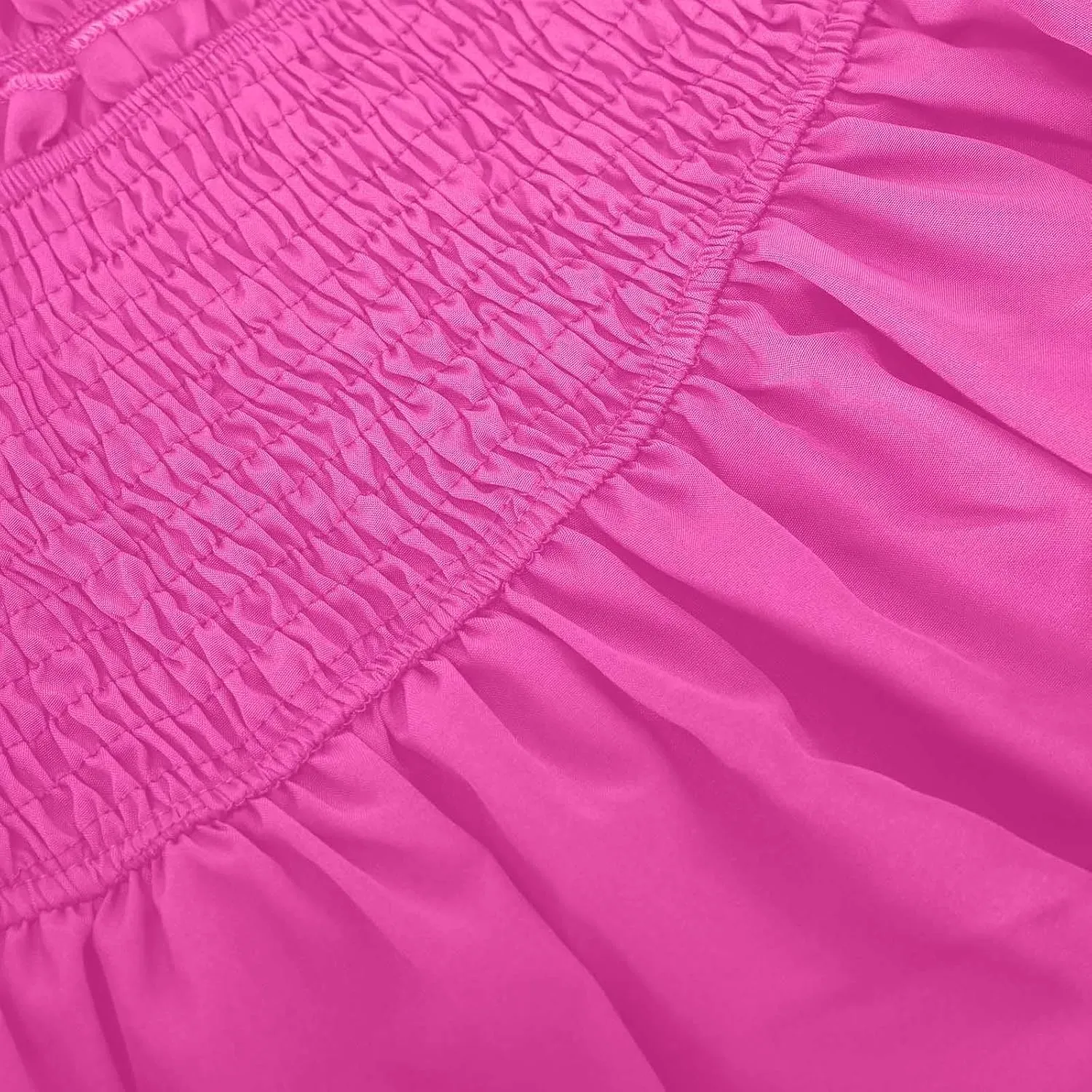 Women Summer Tiered Short Skirt with Shorts, Smocked High Waisted Ruffle Mini Skirts Teen Girls Cute Casual Skirts