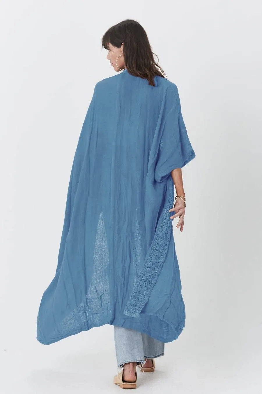 Women's Fashion Geometry Print Cover ups Tunic Kimono Cardigan Shawl