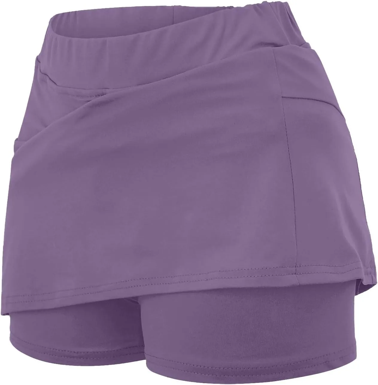 Womens Tennis Skirt with Shorts High Waisted Athletic Golf Shorts Trendy Flowy Workout Golf Skorts Mini Skirts